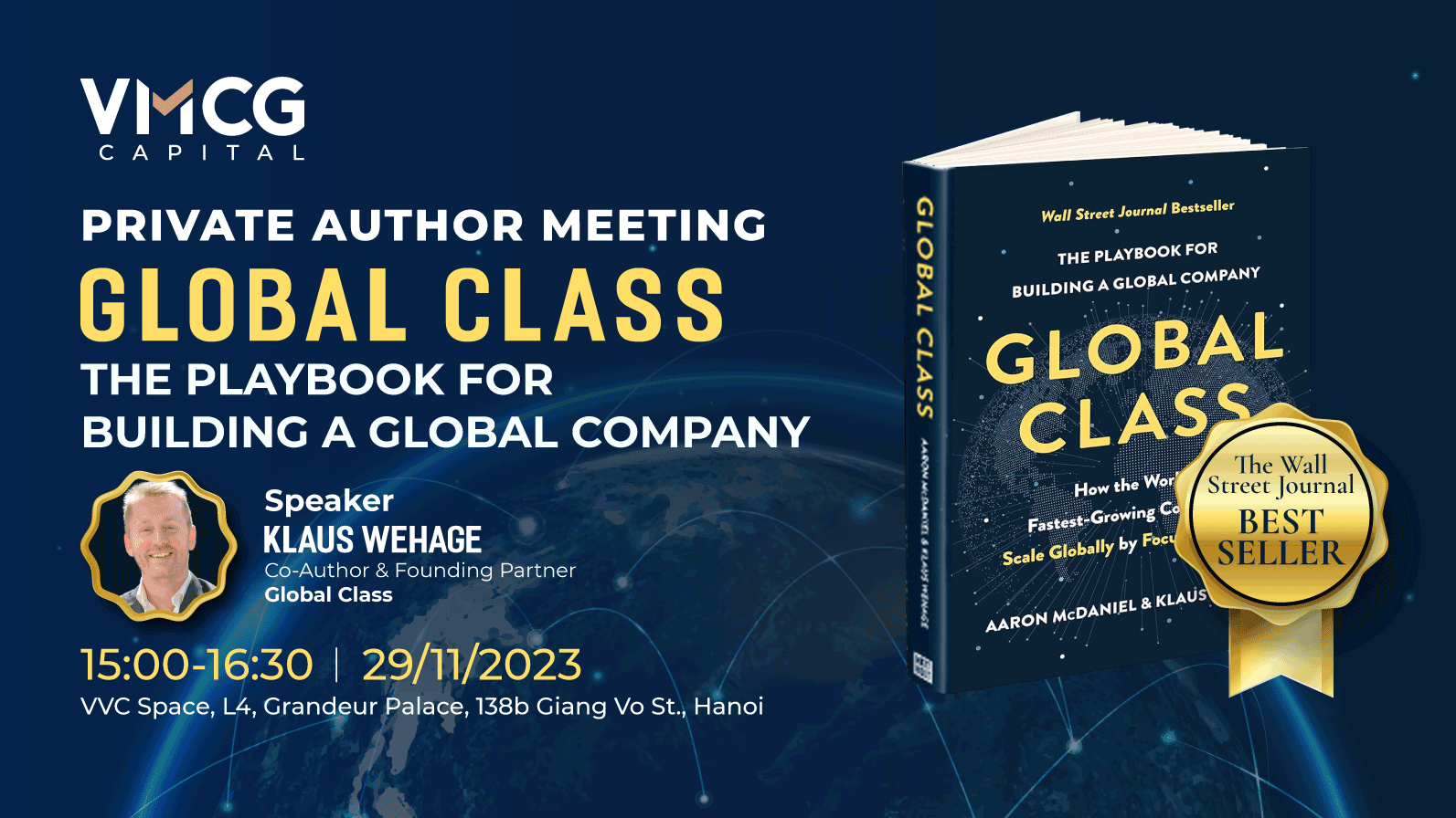 Private Author Meeting: Global Class - The playbook for building a global company